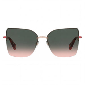 Kate Spade New York ARIELLA/G/S Cat Eye Sunglasses Unisex — front view, Stainless Steel frame
