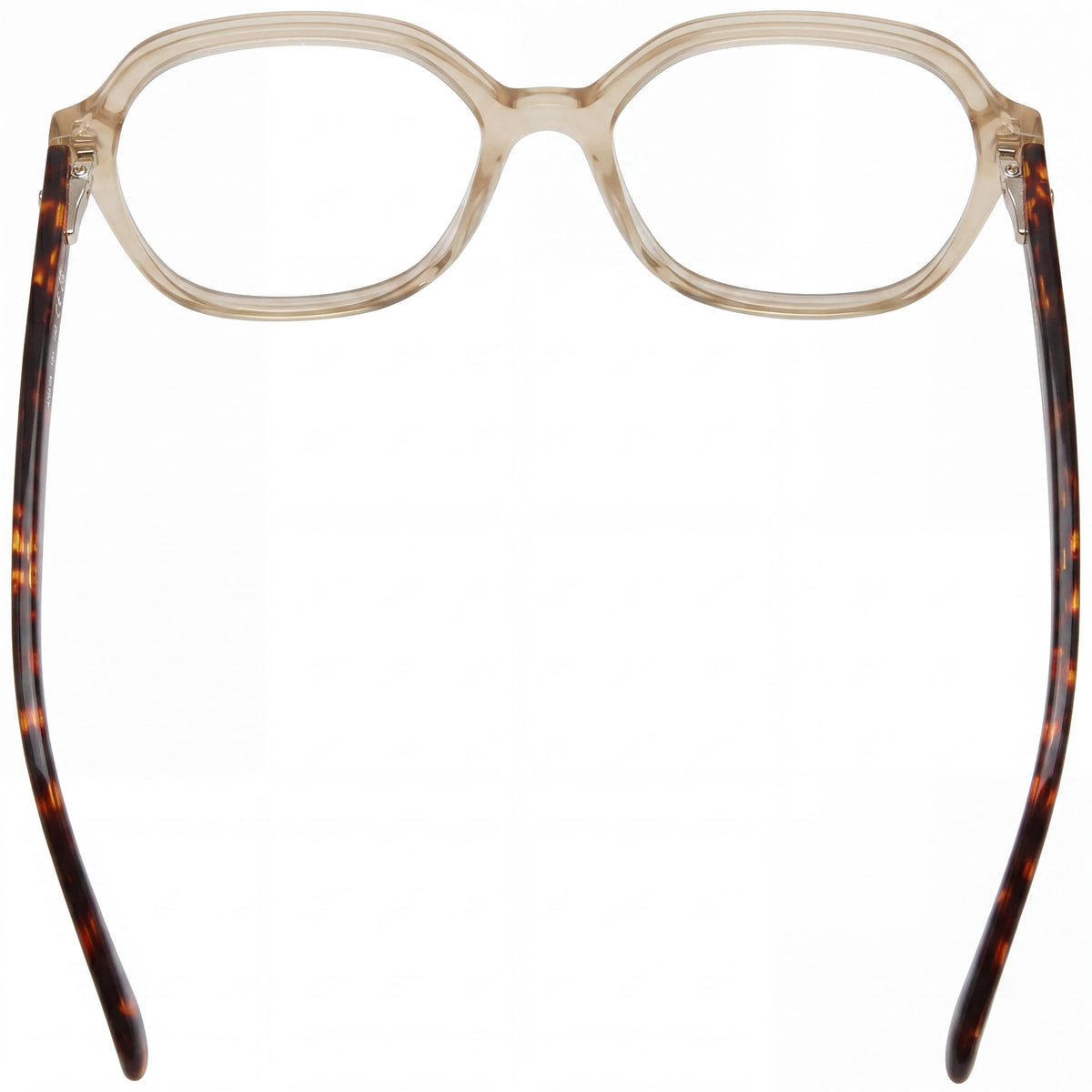 Gafas graduadas cuadradas de color beige para mujer de Kate Spade New York, Photo 3