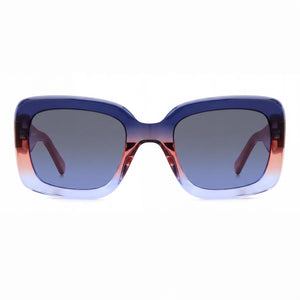 Kate Spade New York Bellamy/S Rectangle Sunglasses for Women — front view, Plastic frame