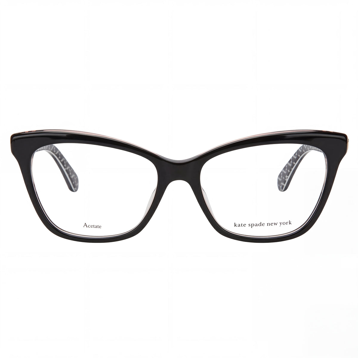 Kate Spade New York Black Pink Cat Eye Eyeglasses for Women, 52mm, Photo 2