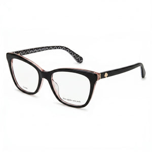 Kate Spade New York Black Cat Eye Eyeglasses for Women, Acetate frame