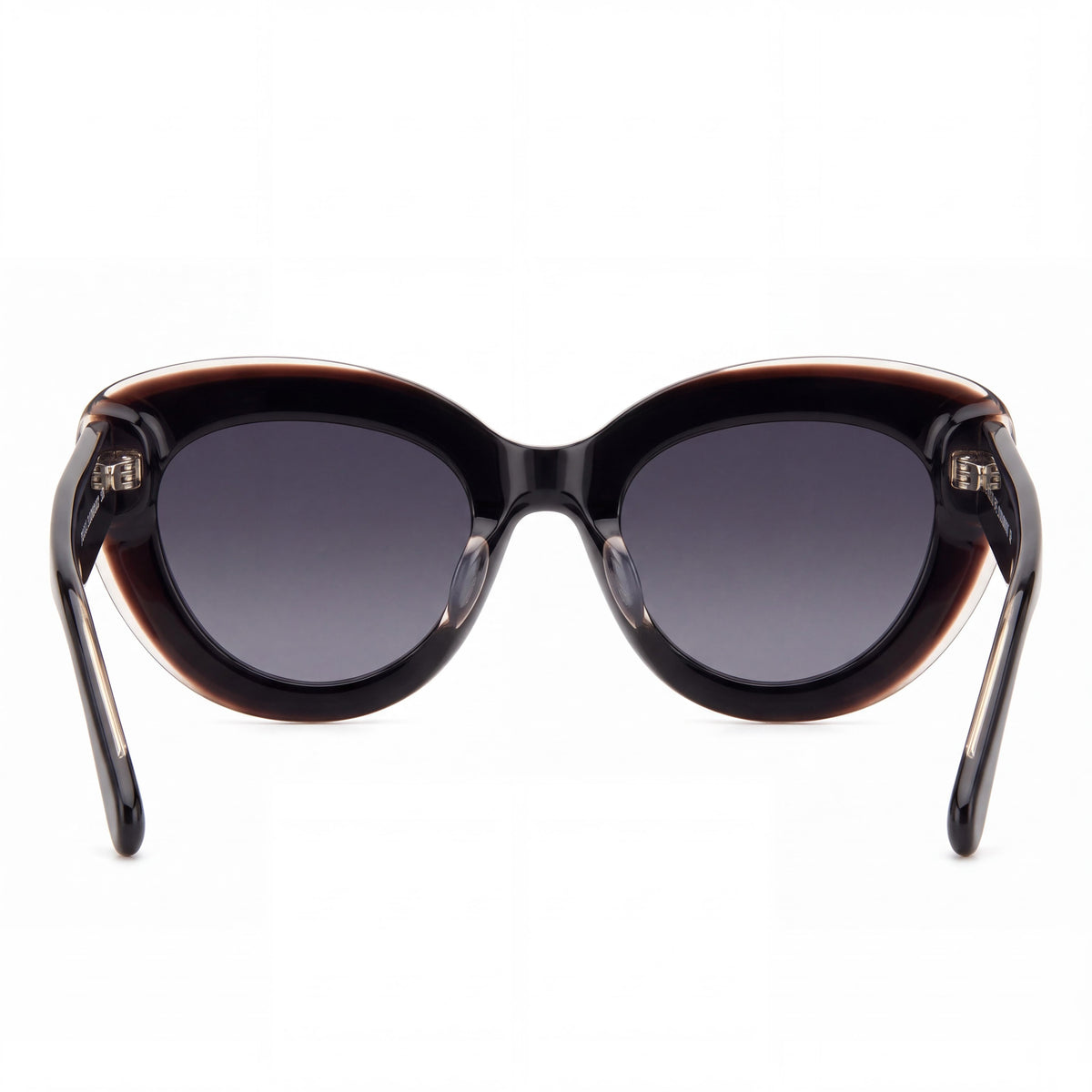 Gafas de sol casuales para mujer kate spade new york de acetato, color negro, rosa y gris oscuro sombreado, no polarizadas, 55 mm, Photo 4