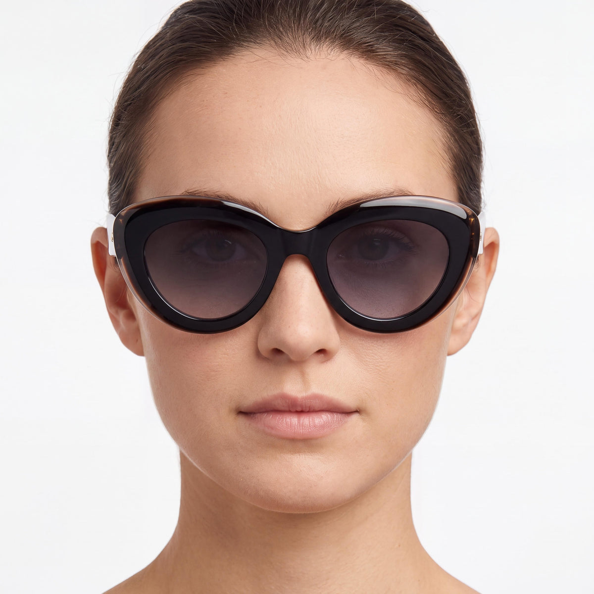 Gafas de sol casuales para mujer kate spade new york de acetato, color negro, rosa y gris oscuro sombreado, no polarizadas, 55 mm, Photo 5