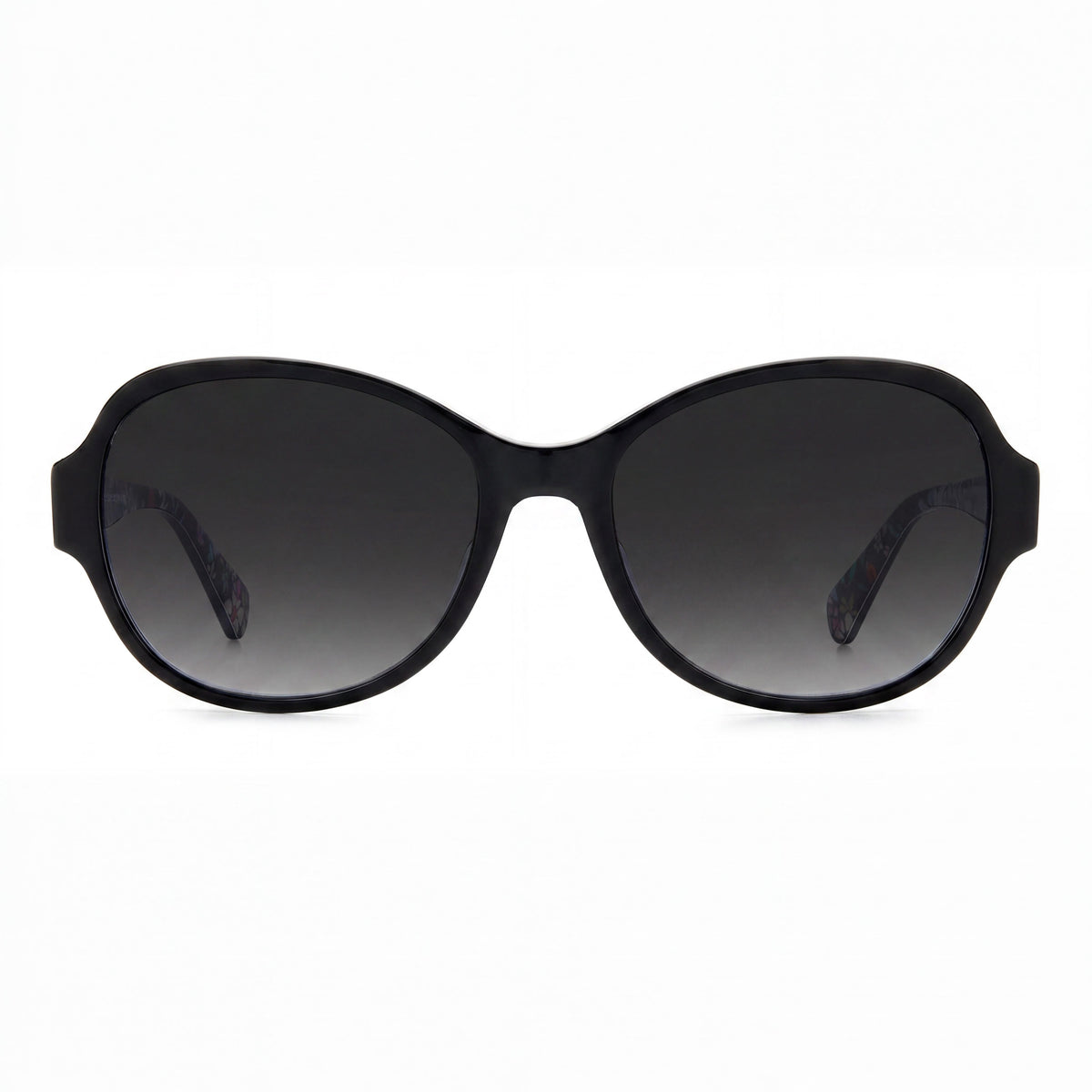 Kate Spade New York Black Oval Sunglasses for Women, 57mm, Photo 2