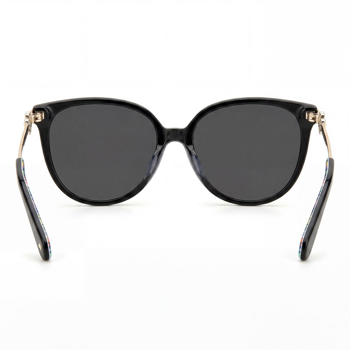 Gafas de sol ovaladas para mujer Kate Spade New York negras/grises, 60 mm, Photo 4