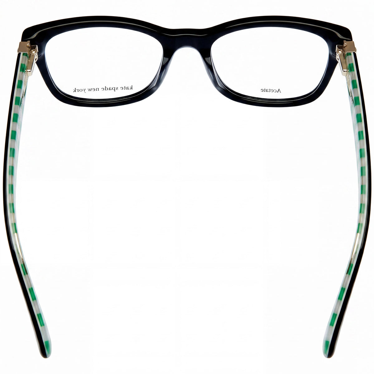 Gafas rectangulares Kate Spade New York negras para mujer, 50 mm, Photo 2