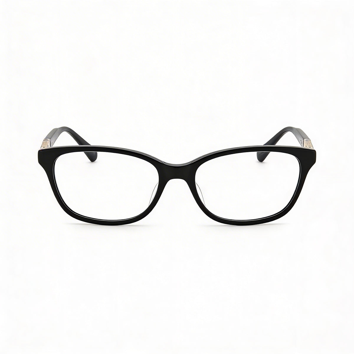 Gafas rectangulares Kate Spade New York Hazen en negro brillante para mujer, 49 mm, Photo 2
