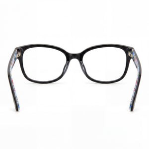 Kate Spade New York Rectangle Eyeglasses for Women — interior view, Polycarbonate demo lenses