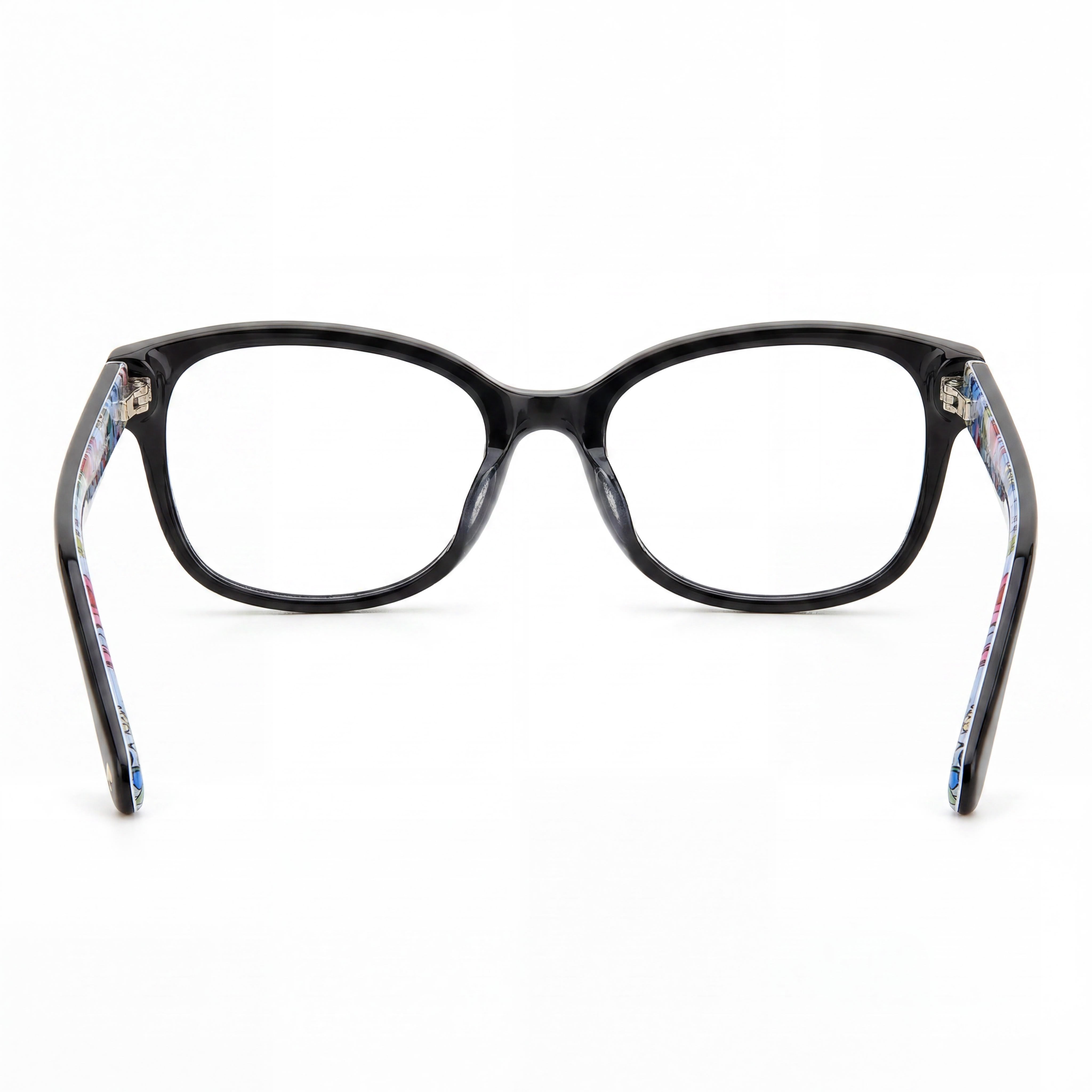 Kate Spade New York Black Rectangle Eyeglasses for Women, Acetate 51mm, Photo 4