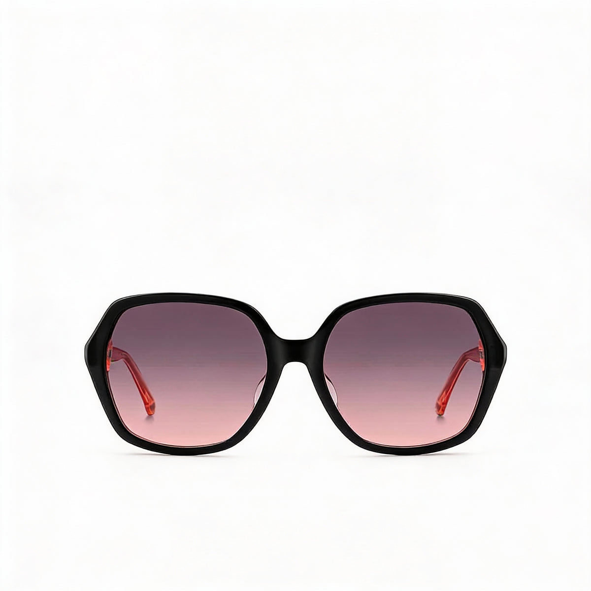 Kate Spade New York Gafas de sol cuadradas negras/rosas/grises para mujer, 57 mm, Photo 2