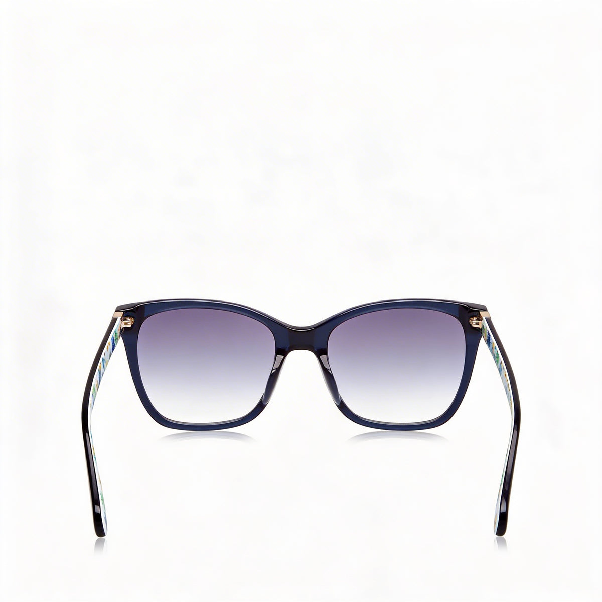 Kate Spade New York Blue/Grey Square Sunglasses for Women, 55mm, Photo 3