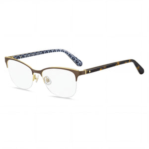 Kate Spade New York Brieana 09Q Brown Square Eyeglasses for Women, Acetate frame