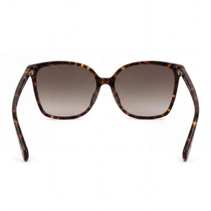 Kate Spade New York BRIGITTE/F/S Cat Eye Sunglasses Women — side view, Non-Polarized Brown Gradient lens