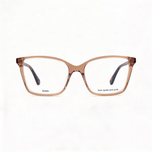 Kate Spade New York Rectangle Eyeglasses Unisex — front view, Acetate