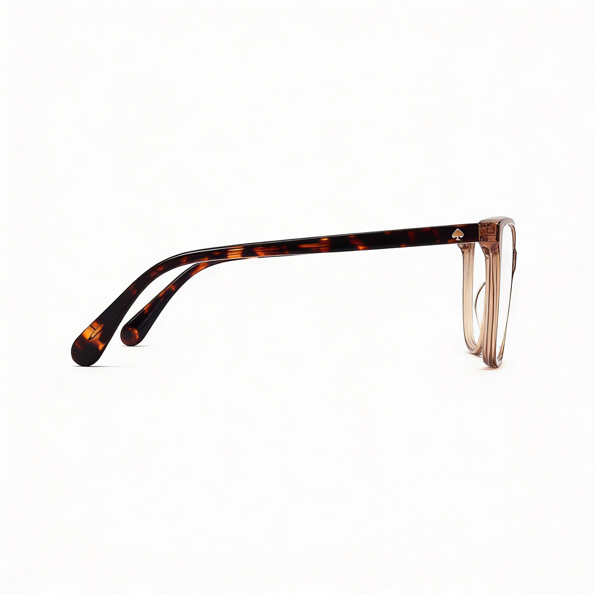 Kate Spade New York Beige Rectangle Eyeglasses Unisex, Acetate 53mm, Photo 3