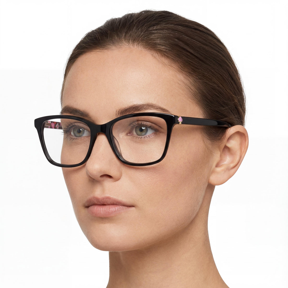 Kate Spade New York Cailye Black Violet Eyeglasses for Women, 53mm, Photo 5