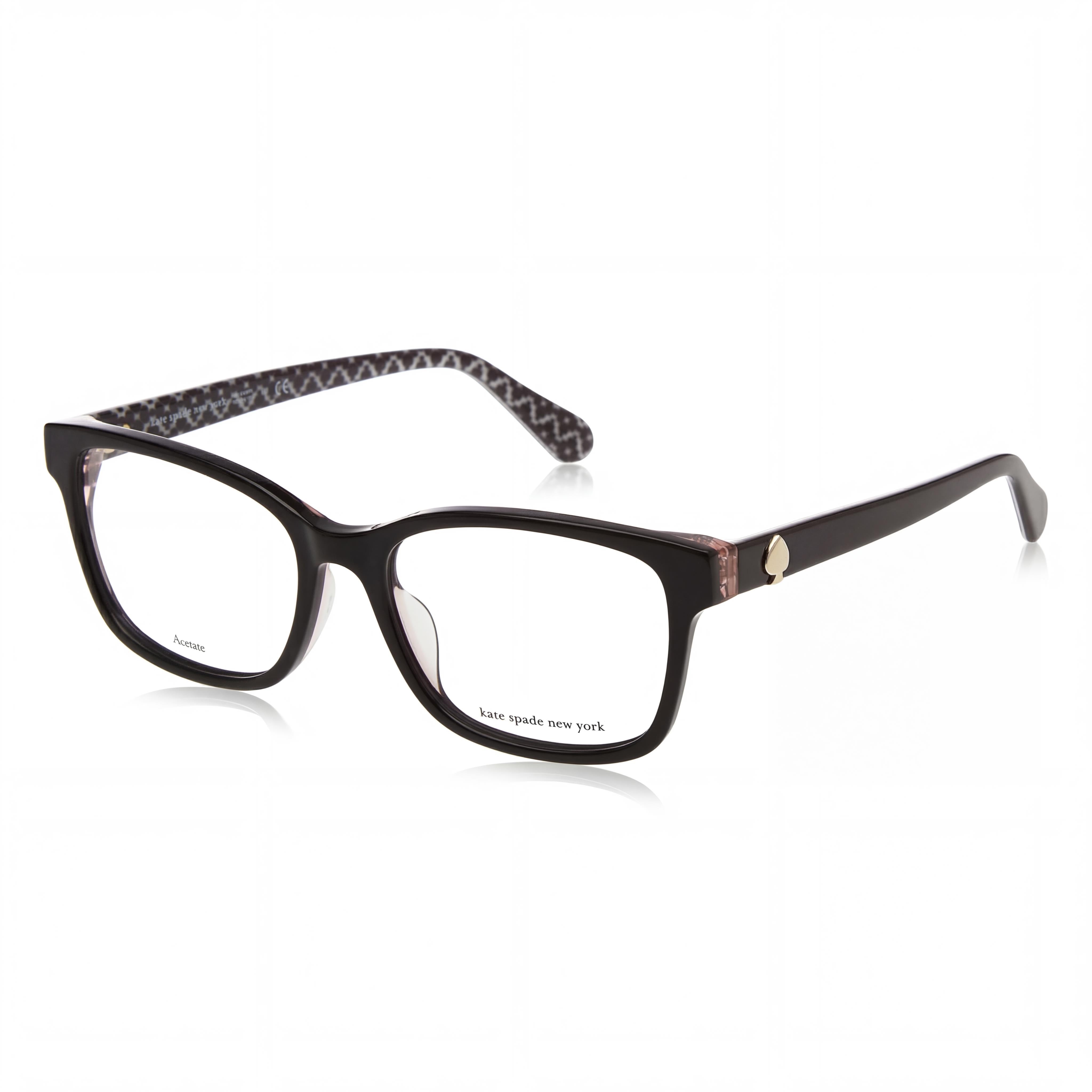 Kate Spade New York Cariane/f Black Pink Eyeglasses for Women, 55mm, Photo 1