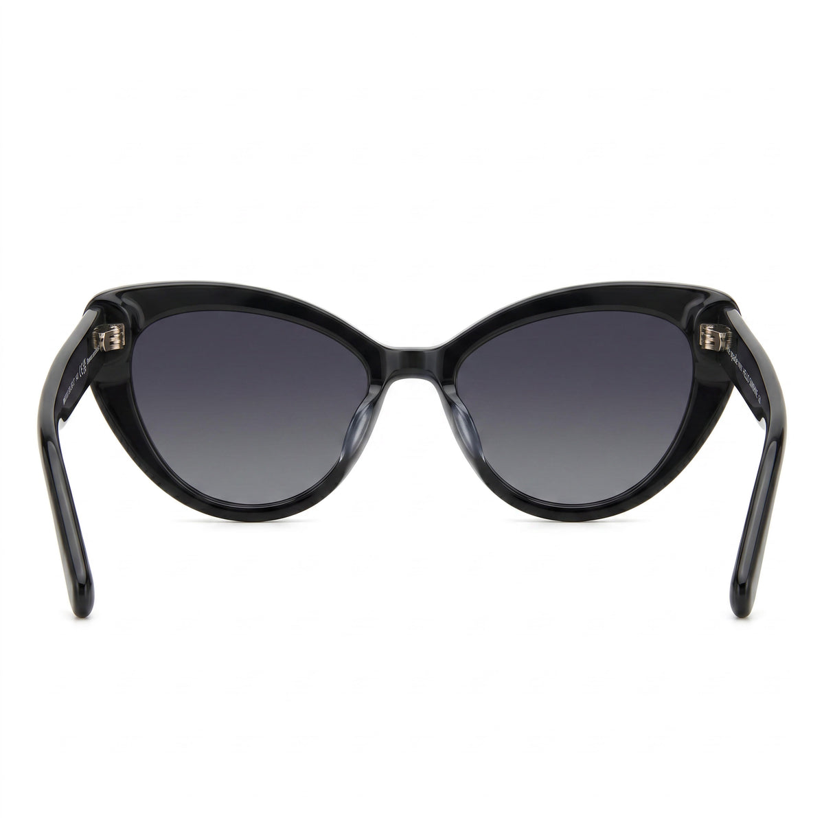 Kate Spade New York Casual Black Cat Eye Sunglasses for Women, 53mm, Photo 3