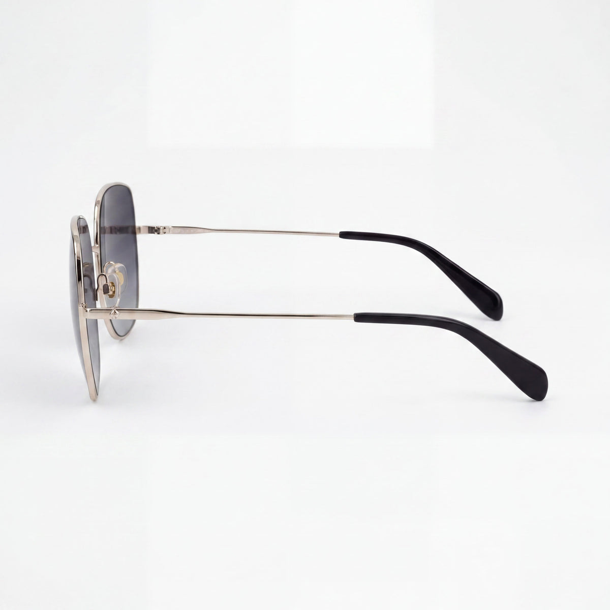 Gafas de sol aviador Kate Spade New York negras/gris oscuro unisex, 59 mm, Photo 3