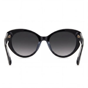Kate Spade New York Classic Cat Eye Sunglasses for Women — front view, Plastic frame