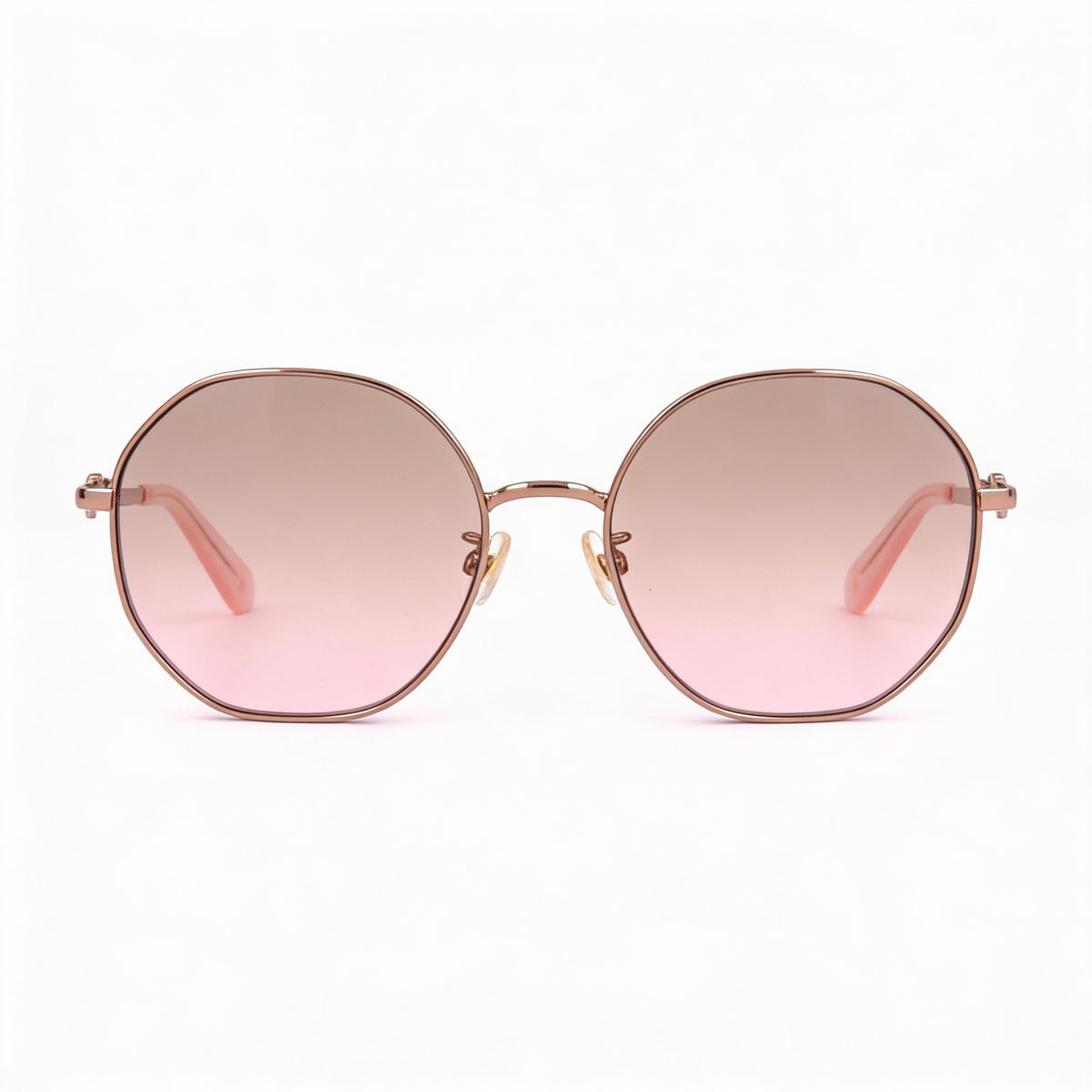 Gafas de sol redondas doradas Kate Spade New York Classic VENUS/F/S para mujer, 56 mm, Photo 2