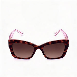 Kate Spade New York Classic Cat Eye Sunglasses for Women — front view, Plastic frame
