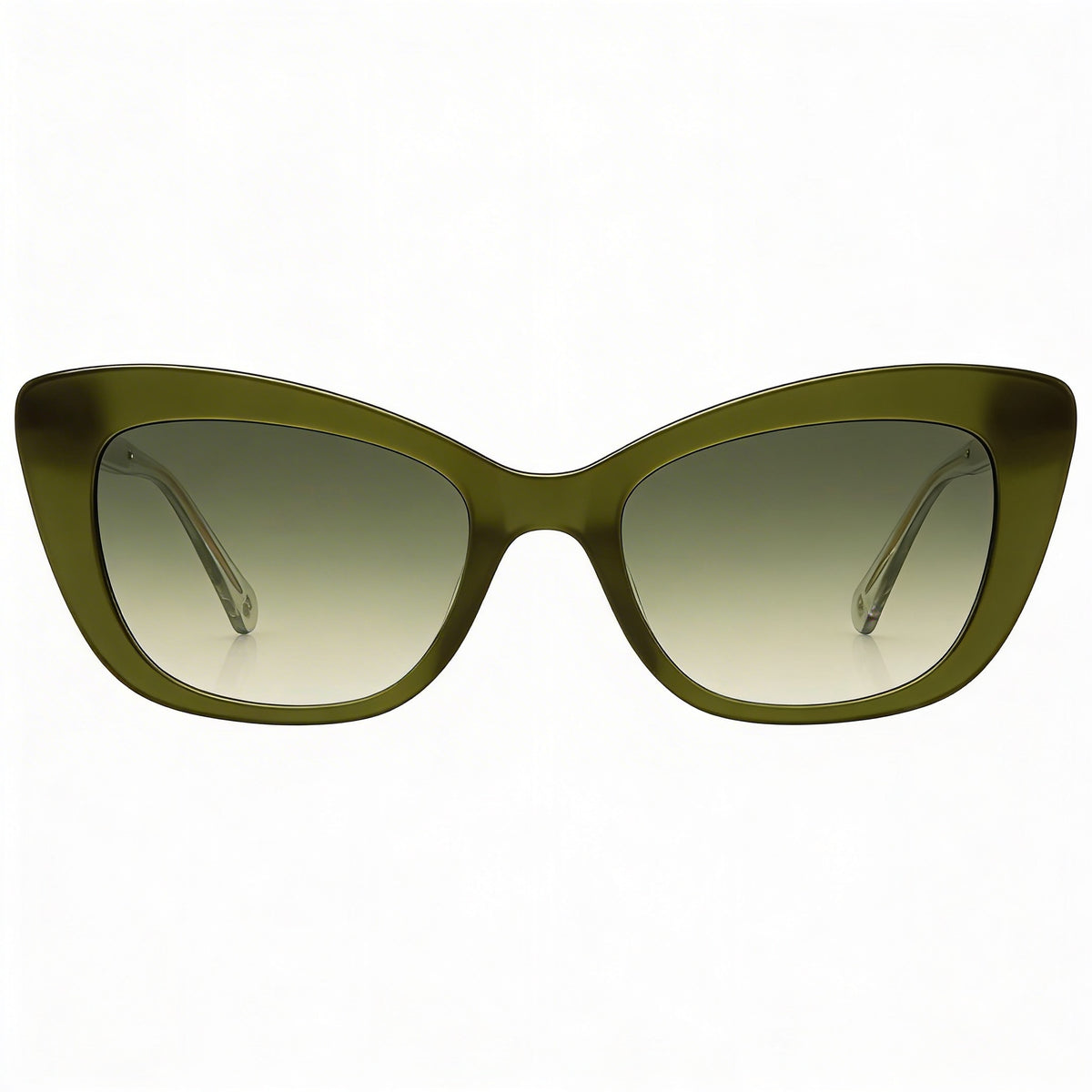 Gafas de sol para mujer Kate Spade New York, estilo ojo de gato, color verde, 54 mm, Photo 2