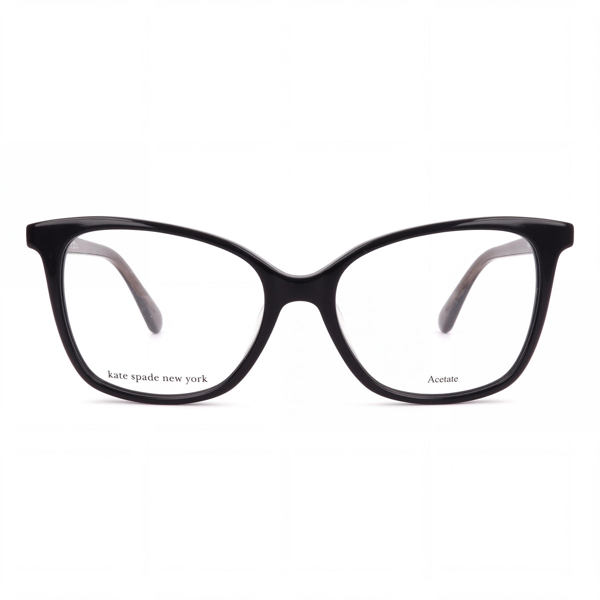 Gafas unisex clásicas Kate Spade New York Darcie con lentes de policarbonato negro en tamaño de 52 mm, Photo 2