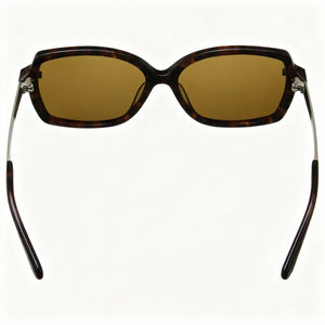 Kate Spade New York Darilynnps Rectangle Sunglasses for Women — front view, Plastic frame