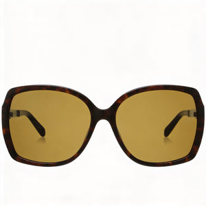 Kate Spade New York Darilynnps Rectangular Sunglasses for Women — front view, Plastic frame