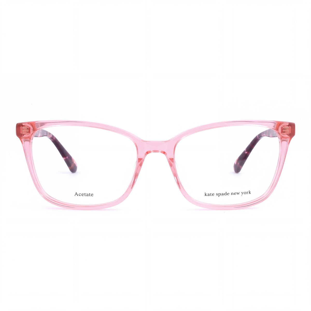 Gafas graduadas cuadradas para mujer Kate Spade New York Davina en color rosa, 54mm, Photo 2
