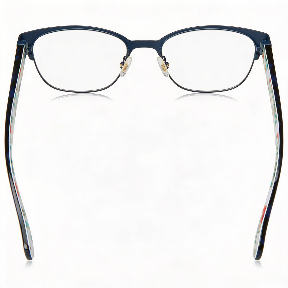 Kate Spade New York Diandra Blue Rectangle Eyeglasses for Women, 49mm, Photo 3