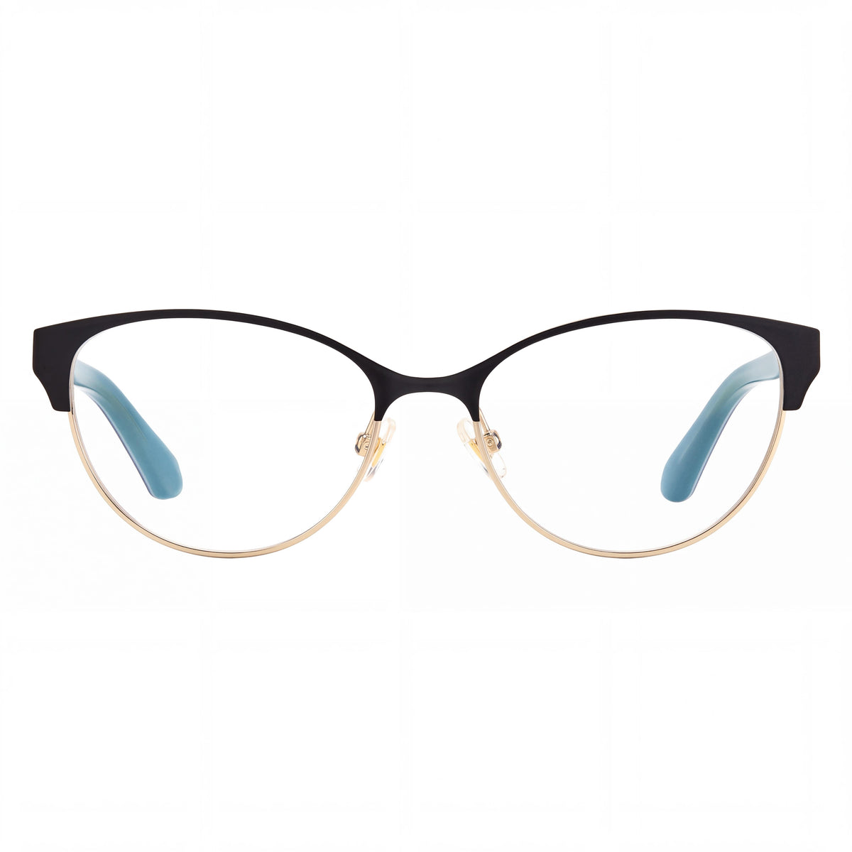 Kate Spade New York Emelyn Black Cat Eye Eyeglasses for Women, 52mm, Photo 2