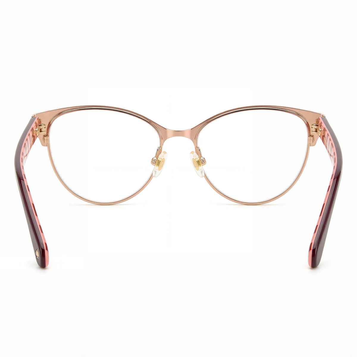 Kate Spade New York Emelyn Burgundy Cat Eye Eyeglasses for Women, 52mm, Photo 3