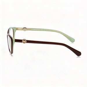Kate Spade New York Emmalee Rectangle Eyeglasses Unisex — front view, Plastic