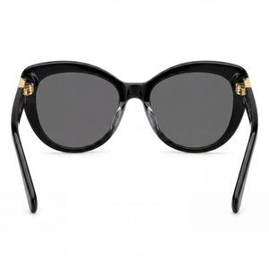 Kate Spade New York Emmalynn/S Cat Eye Sunglasses for Women — interior view, Polarized lens detail