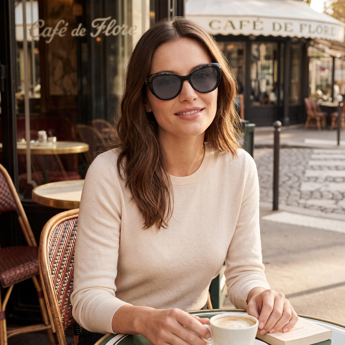 Kate Spade New York Emmalynn/S Black Sunglasses for Women, 54mm, Photo 5