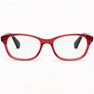 Kate Spade New York EMMI Rectangle Eyeglasses Unisex — front view, Acetate