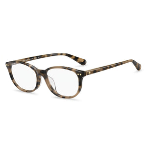 Kate Spade New York Evangeline/f Havana Square Eyeglasses for Women, Acetate frame