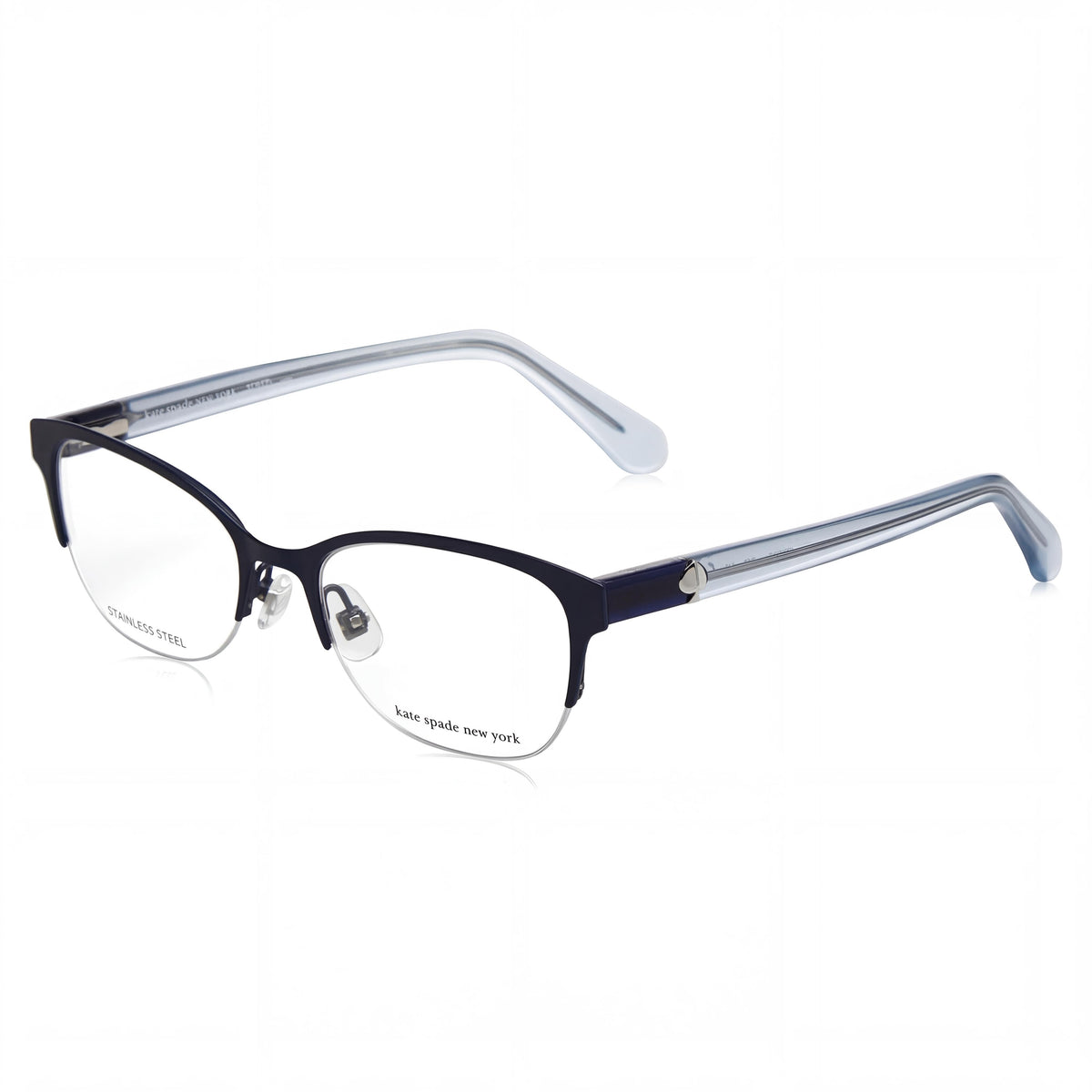 Gafas Rectangulares Negras Ferrara de Kate Spade New York para Mujer, 51mm, Photo 1