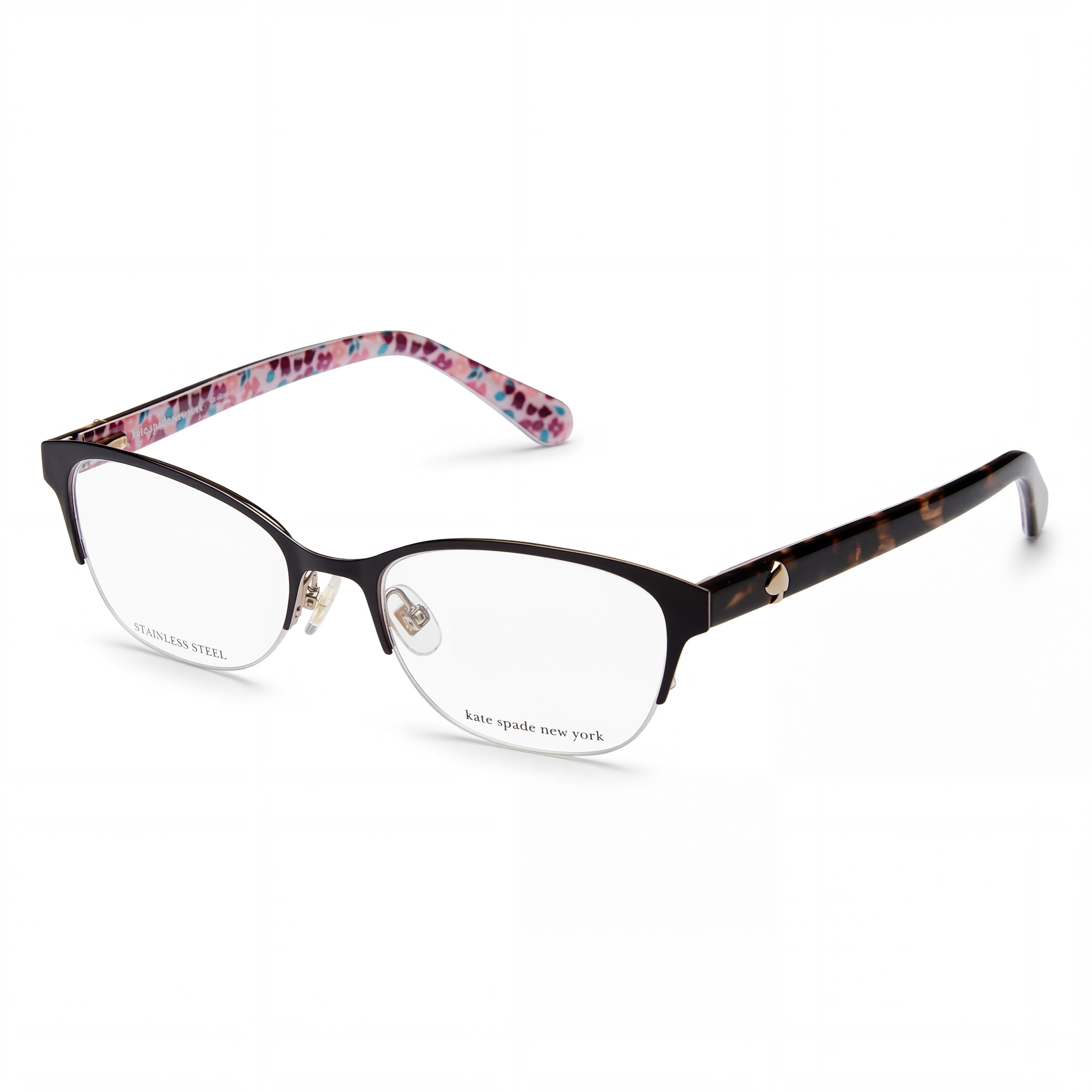 Lentes rectangulares Ferrara marrones Kate Spade New York para mujer, 51 mm, Photo 1