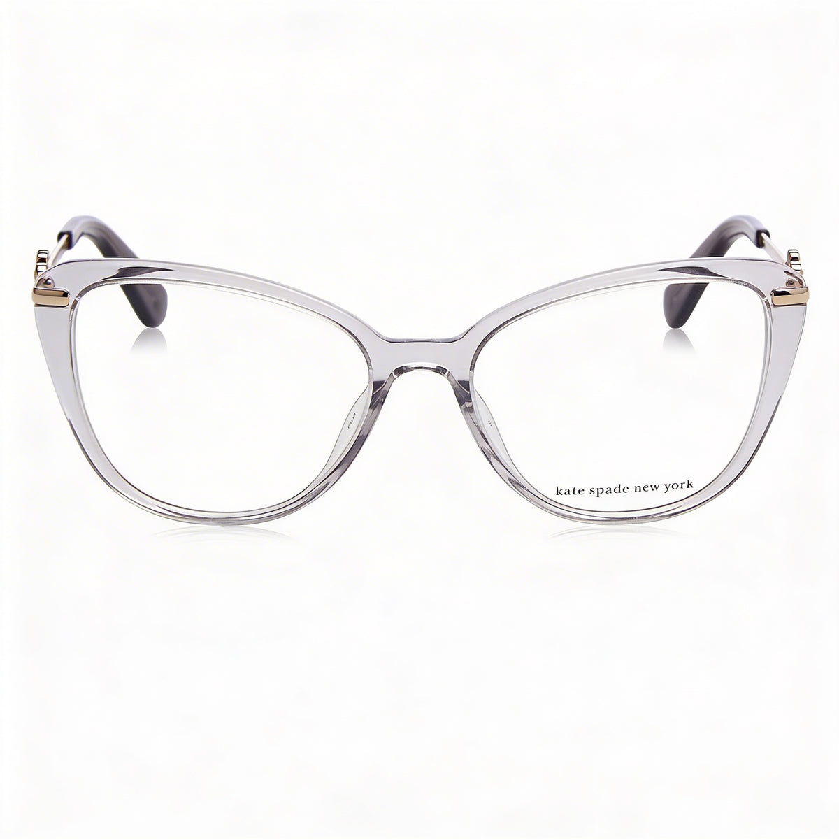 Kate Spade New York Flavia Gray Cat Eye Eyeglasses Unisex, 51mm, Photo 2