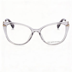 Kate Spade New York Flavia Cat Eye Eyeglasses for Unisex — front view, Plastic
