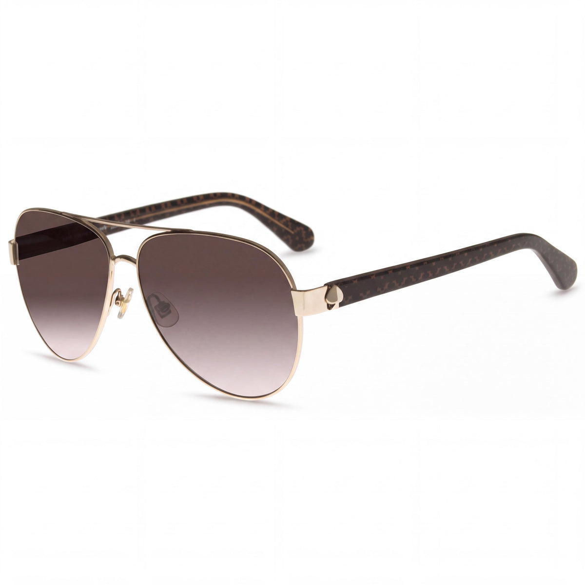 Kate Spade New York GENEVA/S Brown Gold Sunglasses for Women, 59mm, Photo 1