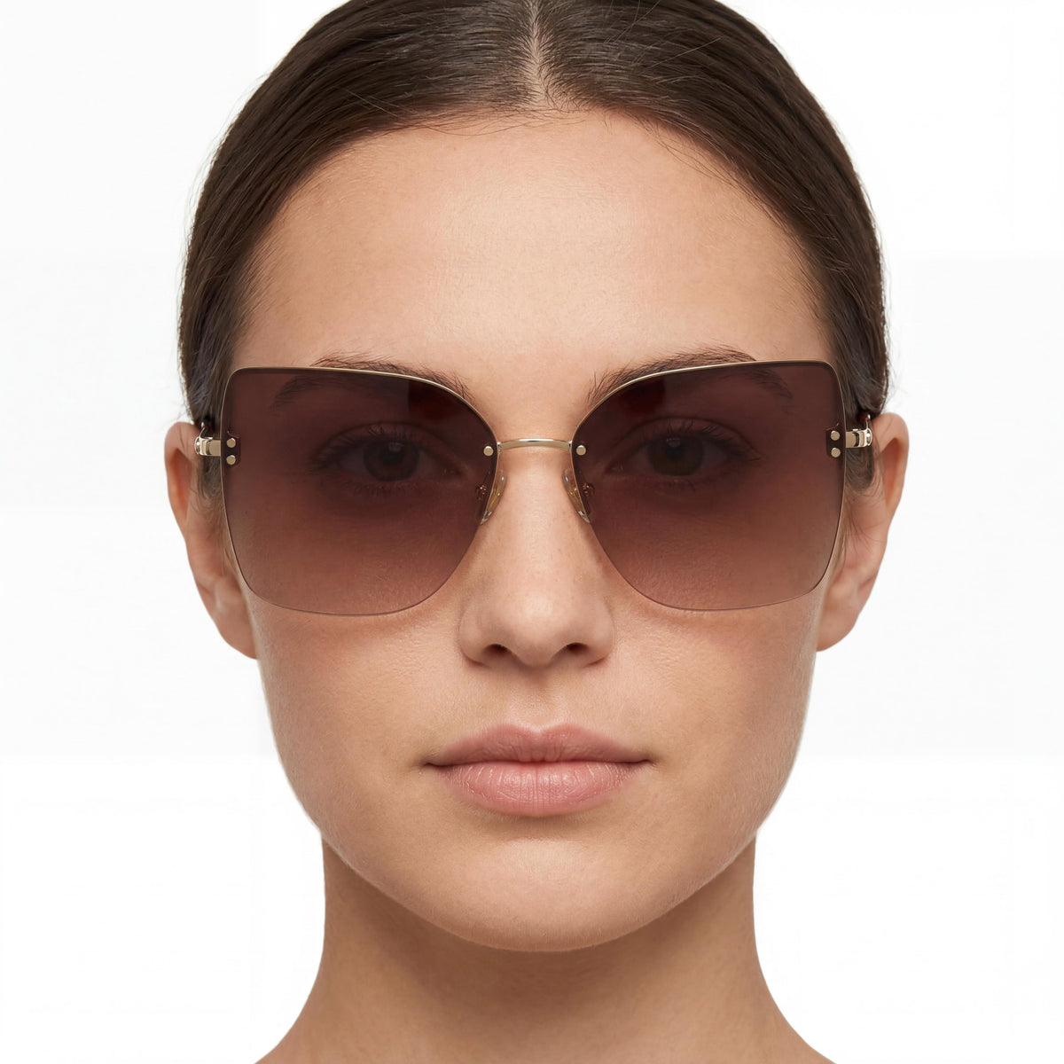 Kate Spade New York Gold Brown Butterfly Sunglasses for Women, 58mm, Photo 4