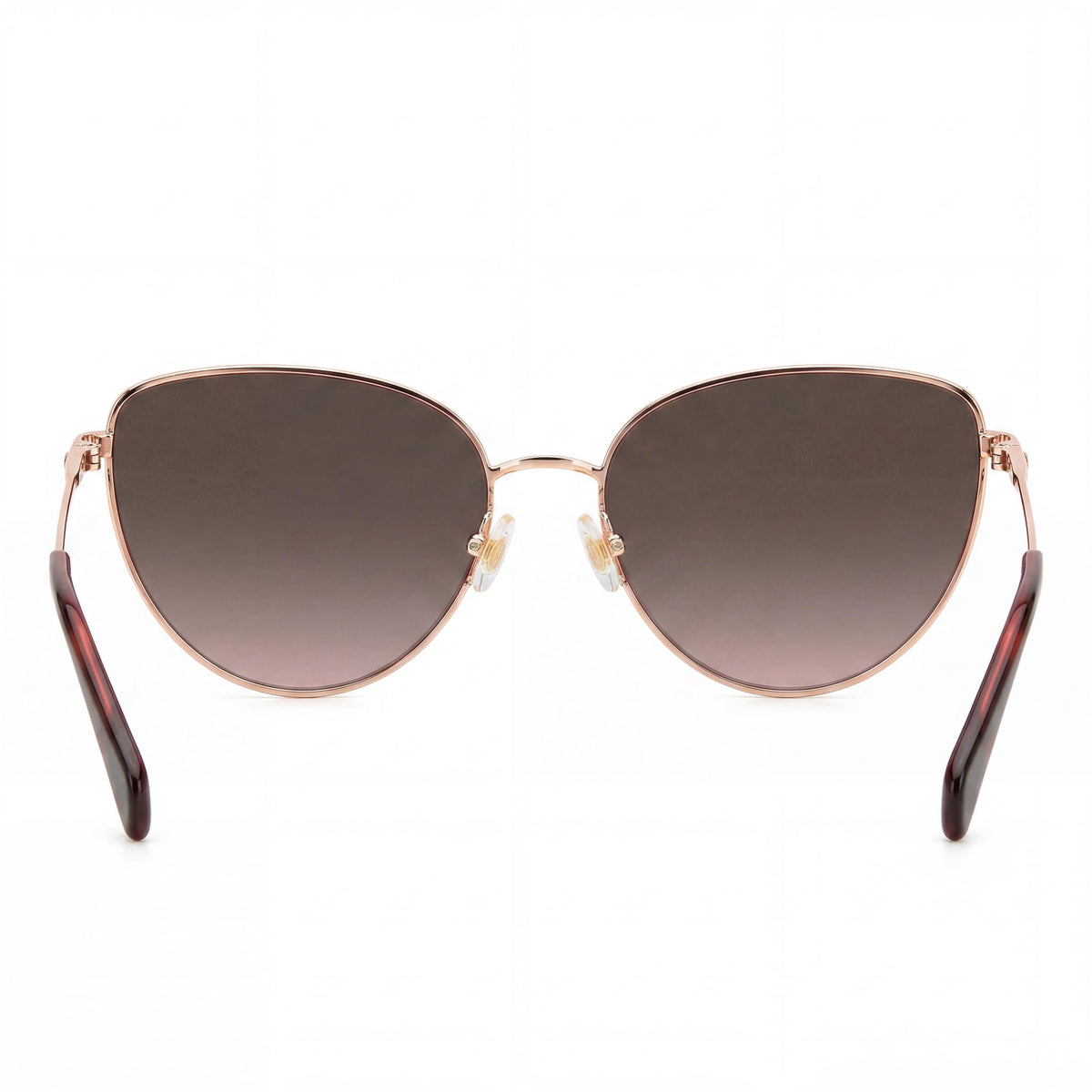 Kate Spade New York Gold Cat Eye Sunglasses for Women, 55mm, Photo 3