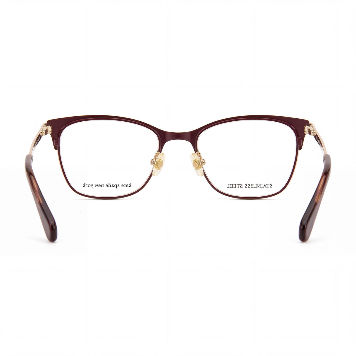 Gafas Cuadradas Color Borgoña Kate Spade New York para Mujer, 50mm, Photo 3