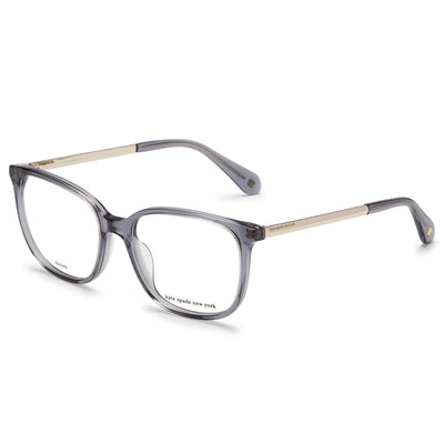 Kate Spade New York Gray Rectangle Eyeglasses for Women frame