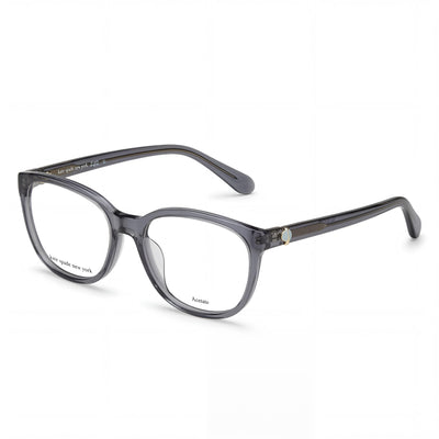 Kate Spade New York Gray Square Eyeglasses for Women, Plastic frame