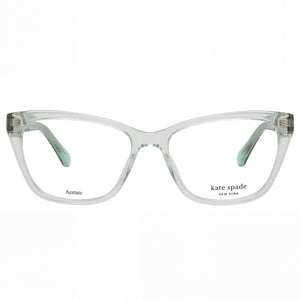Kate Spade New York Rectangle Eyeglasses for Women — front view, Acetate